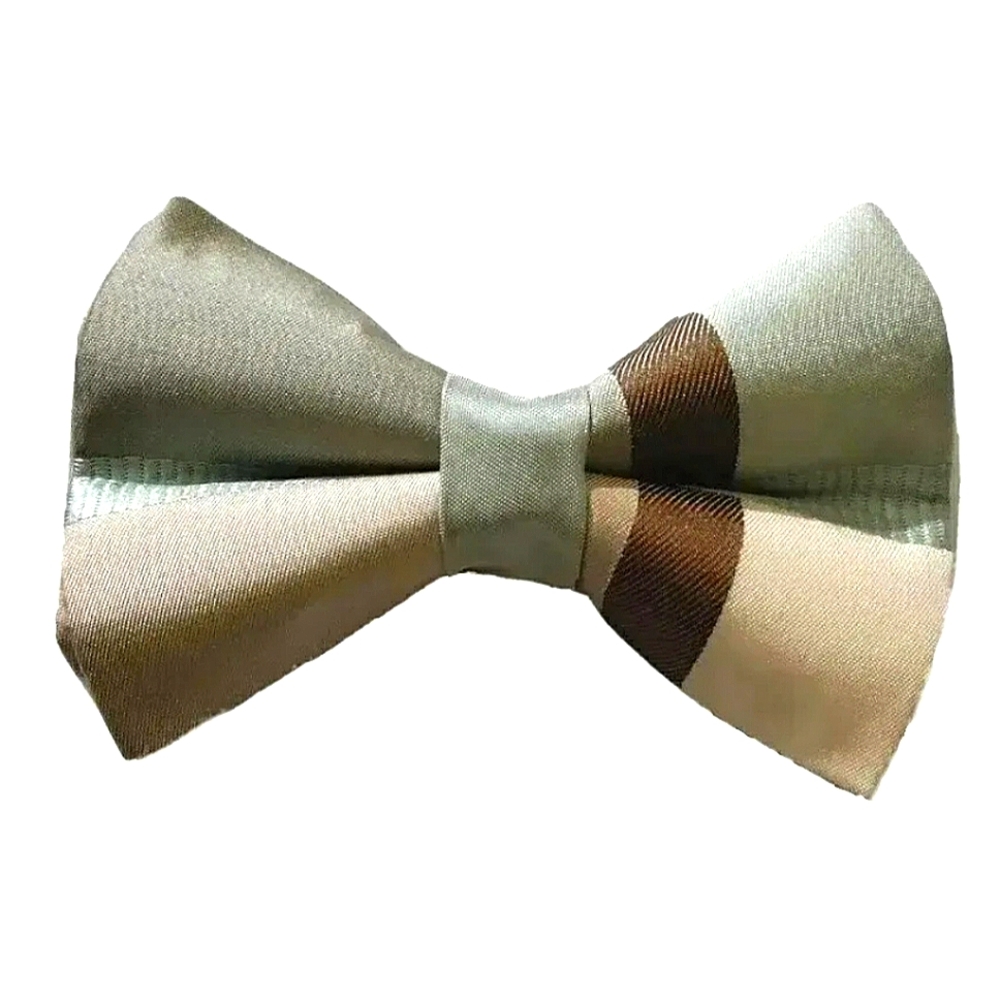 NEW Exclusive CABARET Bowtie. Pre-tied Handmade. 4" x 2.75". Formal Busn. Unisex